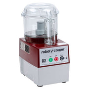 Robot Coupe R2BCLR 3 Qt. Clear Batch Bowl Food Processor - 1 HP, 3 Blades