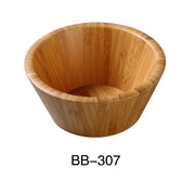 Yanco BB - 307 7 1/2"‚ X 3 1/2"‚ SALAD BOWL 45 OZ, Bamboo, Pack of 12
