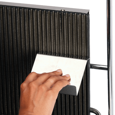 Globe GPG1410 Mid - Size Panini Grill with Grooved Plates, 14" x 10" Cooking Surface - 120V, 1800W