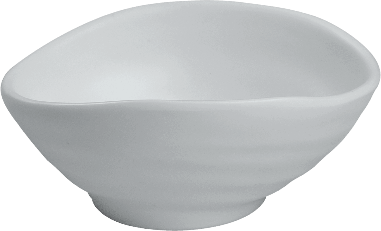 Melamine Ann Sy Bowl 3.3 inch, 2 Oz. White