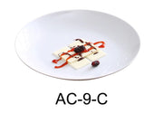 Yanco AC - 9 - C ABCO 9"‚ Coupe Plate, China, Super White, Pack of 24