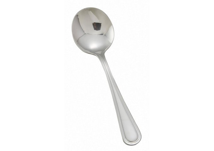 WINCO Shangarila 0030 - 04 Extra Heavy Stainless Steel Bouillon Spoon