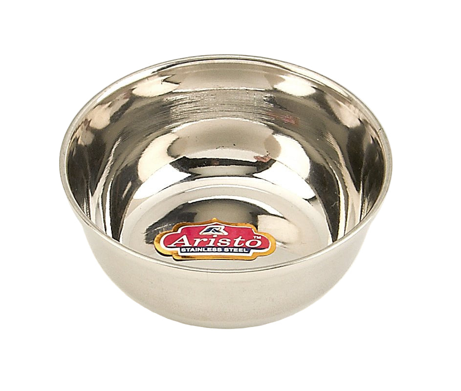 Stainless Steel Mukta Katori Bowl - 3 Inch.