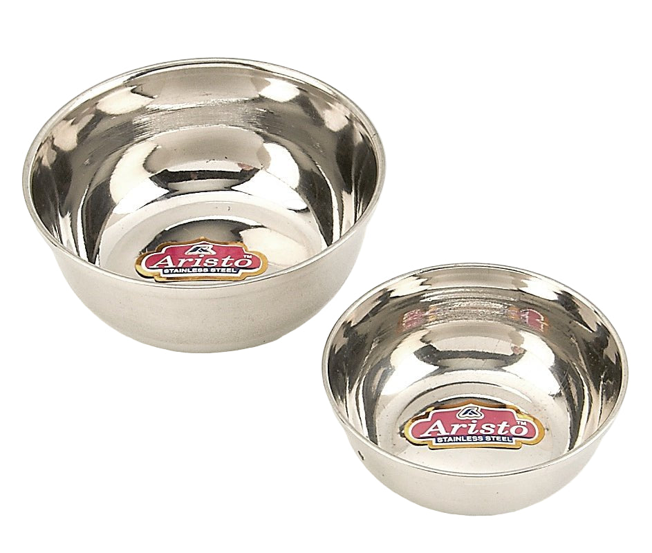 Stainless Steel Mukta Katori Bowl - 3 Inch.