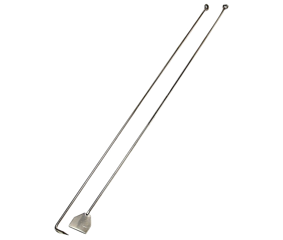 Wide Bread Removing Skewers for Clay Tandoor Oven