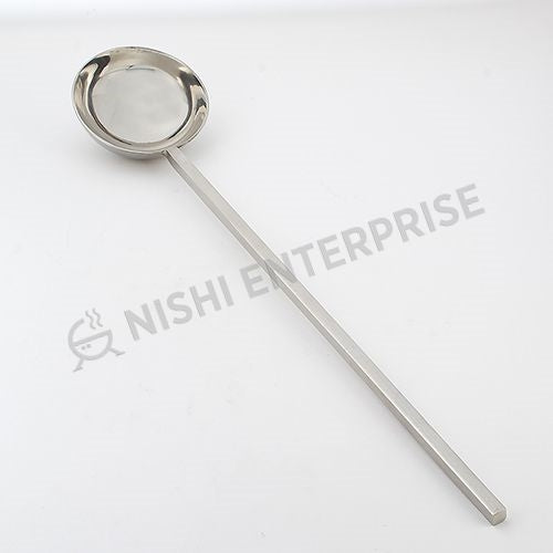 Hammered Stainless Steel Buffet Deep Ladle - 13 Inches (33 cm)