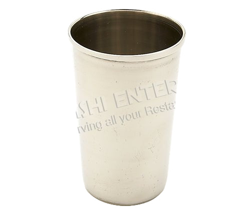 Stainless Steel Water Glass - Tin Cup - 10 Oz.