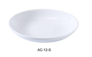 Yanco AC - 12 - S ABCO 12"‚ Salad/Pasta Bowl, 62 oz Capacity, China, Super White, Pack of 12