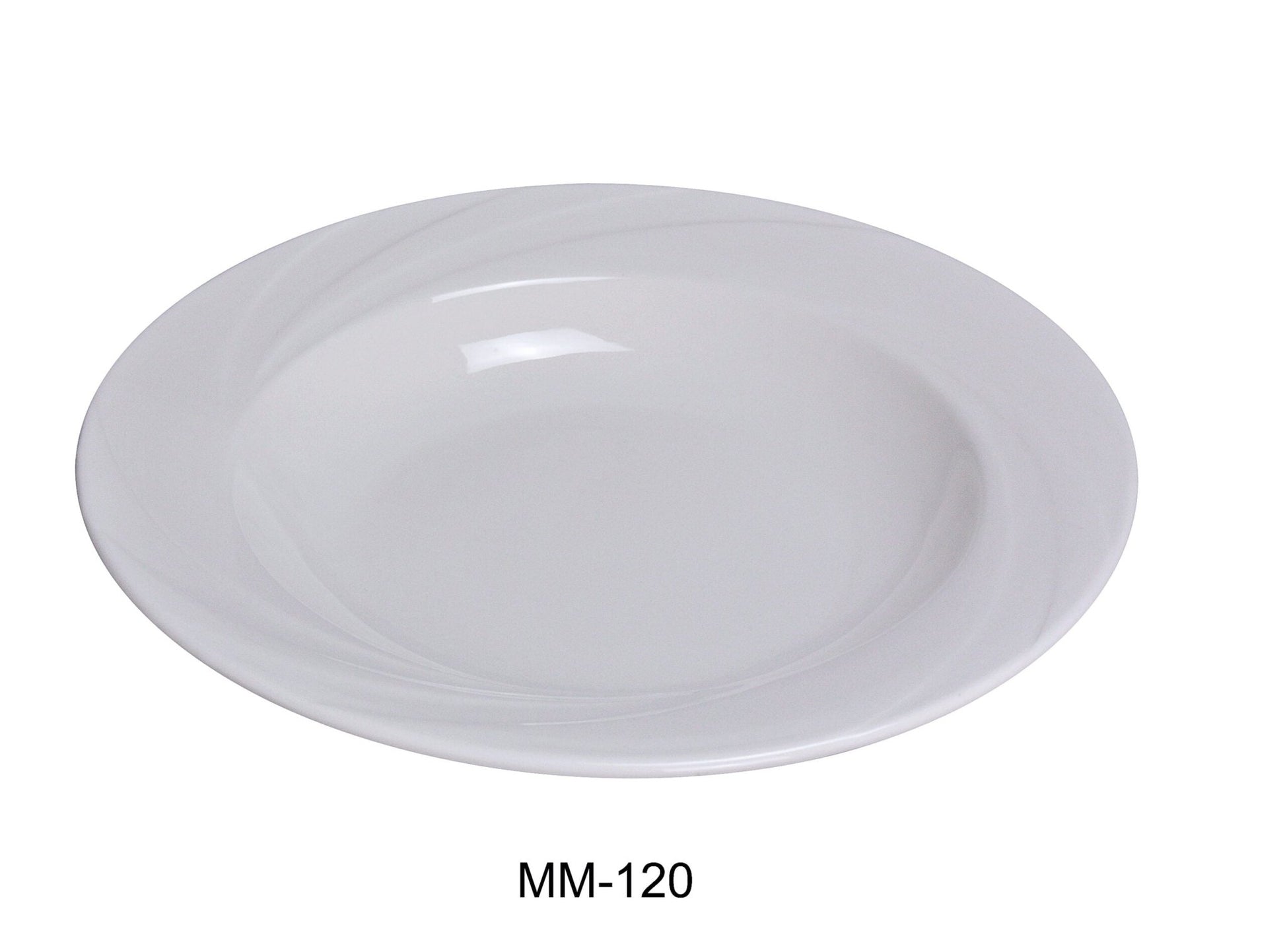 Yanco MM - 120 Miami 12"‚ Pasta Bowl, 24 oz Capacity, China, Bone White, Pack of 12
