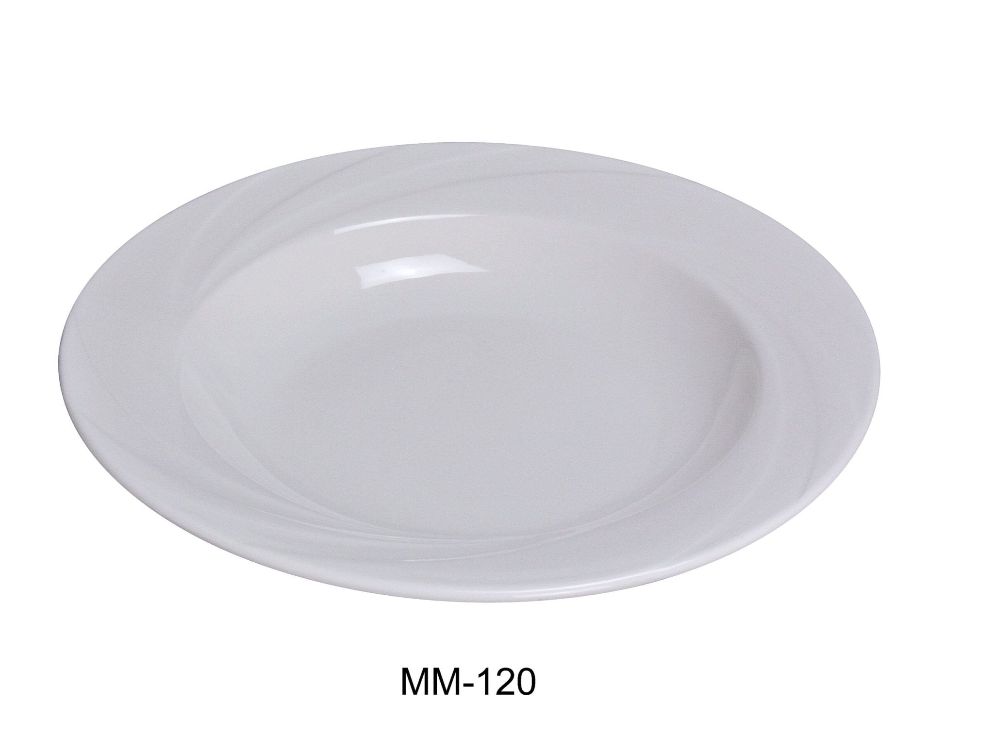 Yanco MM - 120 Miami 12"‚ Pasta Bowl, 24 oz Capacity, China, Bone White, Pack of 12