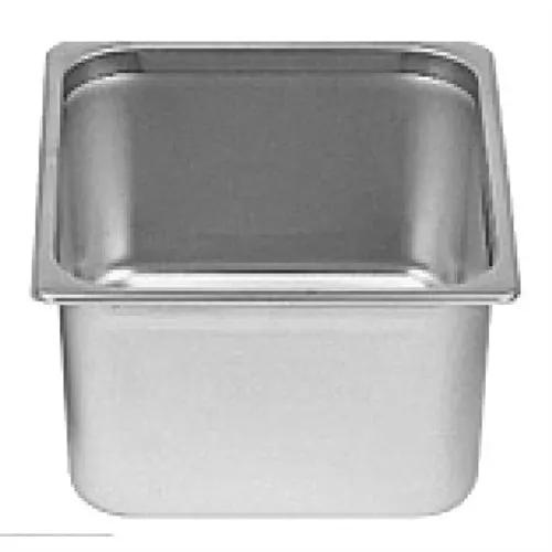 Thunder Group STPA6126 – Anti-Jamming 22 Gauge Stainless Steel Steam Table Pan Half Size - 6 inch (15.24 cm) Deep NSF