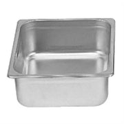 Thunder Group STPA8124 – Anti-Jamming 24 Gauge Stainless Steel Steam Table Pan Half Size - 4 inch (10.16 cm) Deep NSF
