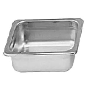 Thunder Group STPA8162-01 – Stainless Steel 24 Gauge Anti-Jamming 1/6 Size Steam Table Pan - 2-1/2 inch Deep (NSF)