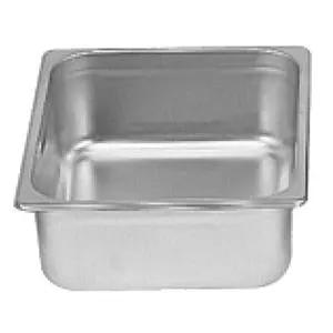 Thunder Group STPA8164 – Stainless Steel 24 Gauge Anti-Jamming 1/6 Size Steam Table Pan - 4 inch Deep (NSF)