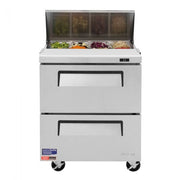 Turbo Air TST - 28SD - D2 - N, 2 Drawers Refrigerated Sandwich/Salad Unit or Prep Table