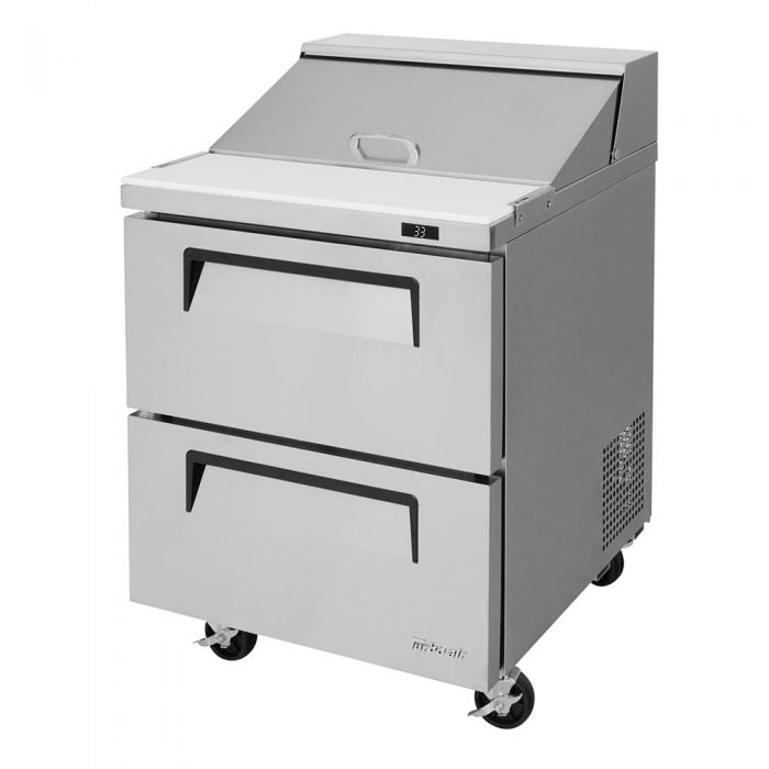 Turbo Air TST - 28SD - D2 - N, 2 Drawers Refrigerated Sandwich/Salad Unit or Prep Table
