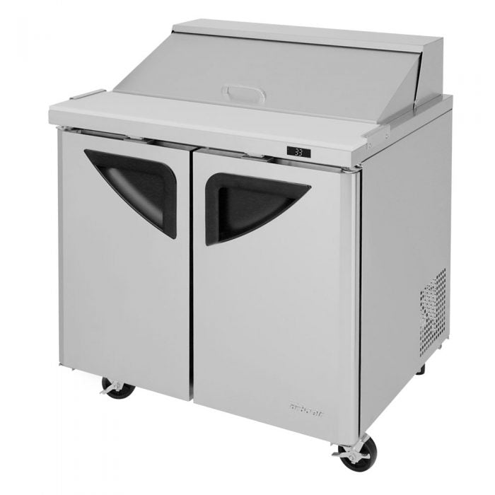 Turbo Air TST - 36SD - N6, Double Doors Refrigerated Sandwich/Salad Unit