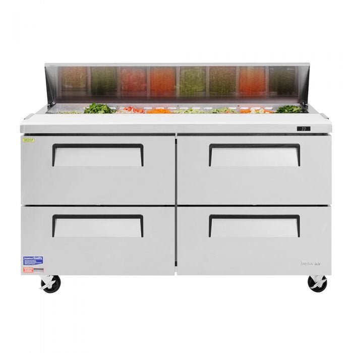Turbo Air TST - 60SD - D4 - N, 4 Drawers Refrigerated Sandwich/Salad Unit