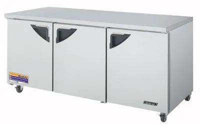 Turbo Air – Turbo Air TUR-72SD-N Under Counter Refrigerator With Three Doors