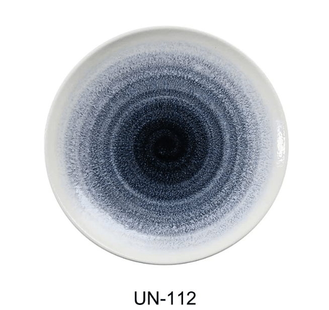Yanco UN - 112 Universe 12"‚ X 1 1/4"‚ COUPE PLATE Chinaware, Pack of 12