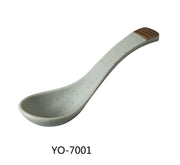 Yanco YO - 7001 Yoto 6"‚ SPOON, Melamine, Matte Finish, Pack of 72