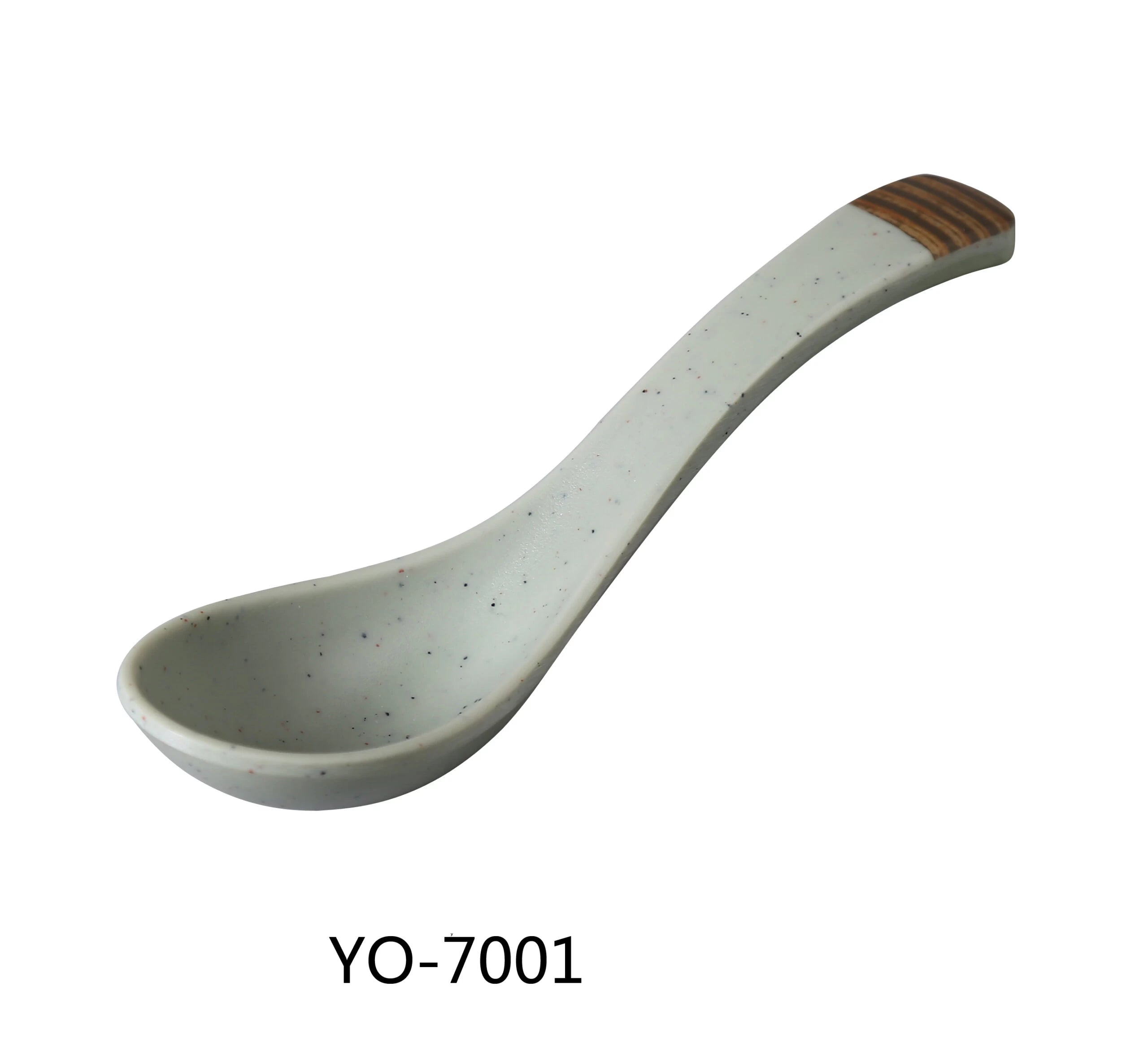 Yanco YO - 7001 Yoto 6"‚ SPOON, Melamine, Matte Finish, Pack of 72