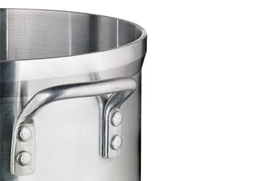 WINCO AXHB - 24 Extra Heavy Duty 1/4" (6 mm) Aluminum Brazier - 24 Quarts