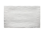 Winco Dalmata, Creamy White Rectangular platter 15 - 3/4" x 9 - 1/8", WDP002 - 203