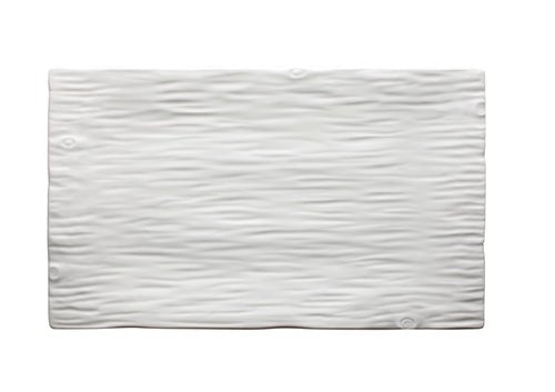 Winco Dalmata, Creamy White Rectangular platter 15 - 3/4" x 9 - 1/8", WDP002 - 203