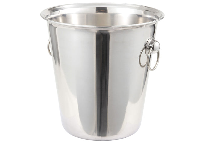 WINCO 4 Qts. Stainless Steel Wine Bucket