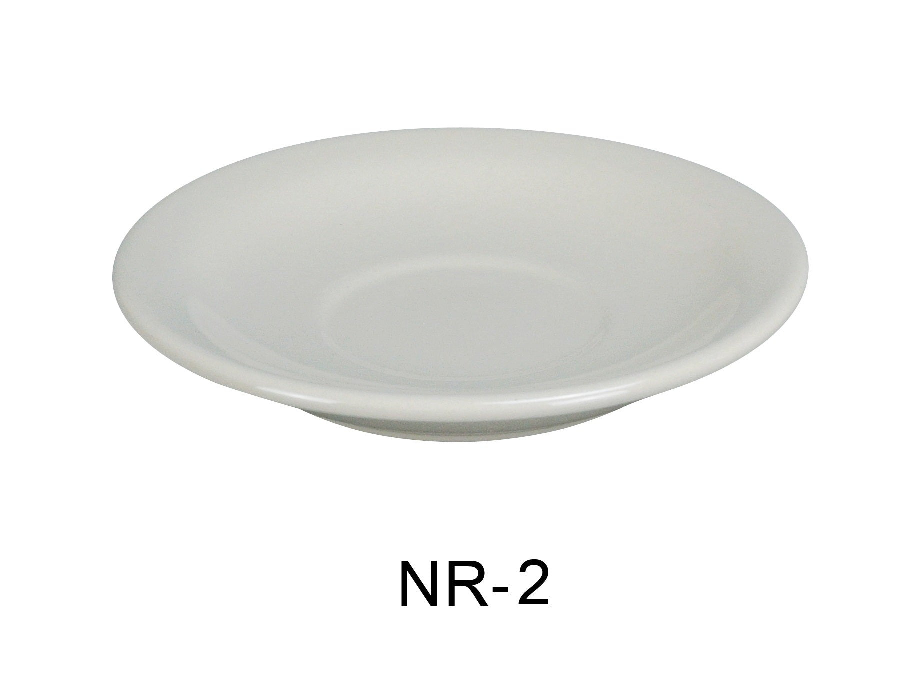 Yanco NR - 2 Normandy Saucer, Narrow Rim, 5.5"‚ Diameter, China, American White Color, Pack of 36