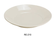Yanco RE - 210 Recovery Salad Plate, 10.5"‚ Diameter, 1.875"‚ Height, China, American White Color, Pack of 12