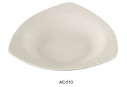 Yanco AC - 510 ABCO 10.5"‚ Triangle Pasta Bowl, 22 oz Capacity, China, Super White, Pack of 12